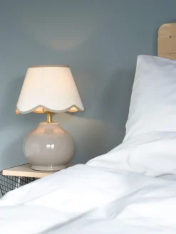 PR Home Nell bordslampa keramik nougat 35 cm