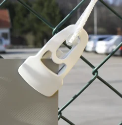 Presenningsklämma Holdon Midi Clips vit, 4-pack