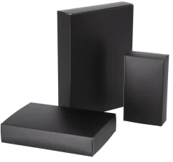 Presentförpackningar 3-pack, svart