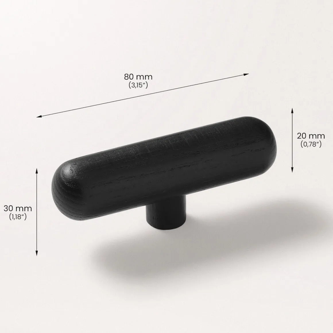 Prettypegs knoppar Frank 80 mm 1-pack