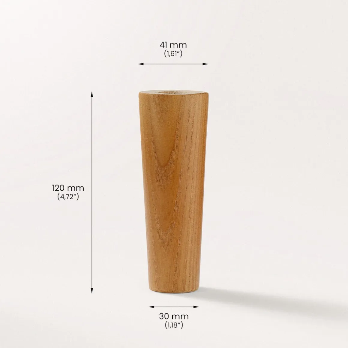 Prettypegs möbelben Carl 120 mm 1-pack