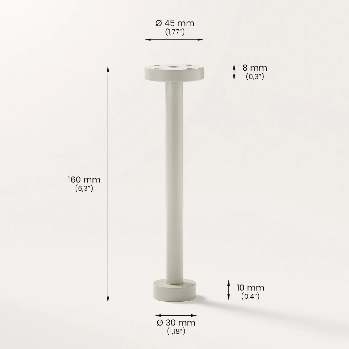 Prettypegs möbelben Clas 160 mm, 1-pack