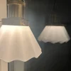 PR Home August fönsterlampa veckad opalvit 15 cm