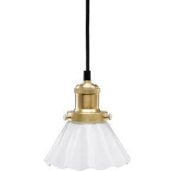 PR Home August fönsterlampa veckad opalvit 15 cm