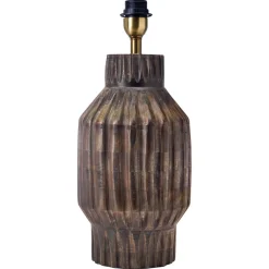 PR Home Turi lampfot mangoträ brun 45 cm