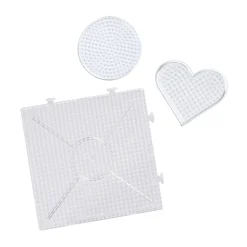 Pärlplatta för små pärlor, 3-pack, från 5 år