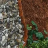 Rabattkant rostig finish, 5 meter