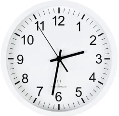 Radiokontrollerad väggklocka Ø 32 cm