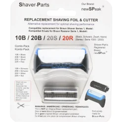 Rakhuvud 10B/20B till rakapparat Braun Series 1