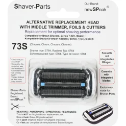 Rakhuvud 73S till rakapparat Braun Series 7