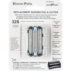 Rakhuvud 32S till rakapparat Braun Series 3