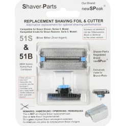 Rakhuvud 51S till rakapparat Braun Series 5