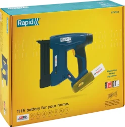 Rapid BTX553 batteridriven häftpistol 18 V