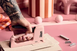 Rapid R13 Ljung häftpistol, rosa
