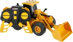 RC Bulldozer 1:24 radiostyrd hjullastare, laddbar, från 6 år