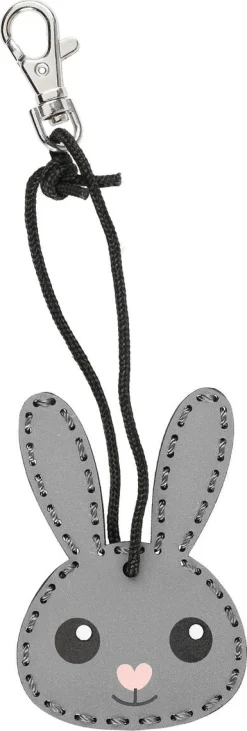 Reflexhänge kanin och uggla, Clas Ohlson, 2-pack