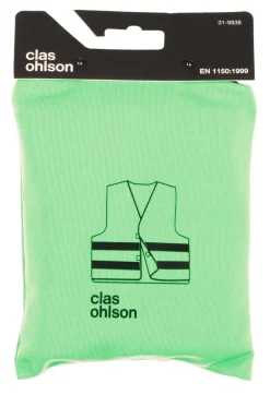 Reflexväst grön, Clas Ohlson
