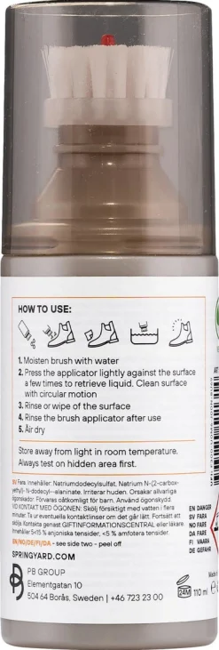 Rengöringsgel Springyard Shoe Cleaner