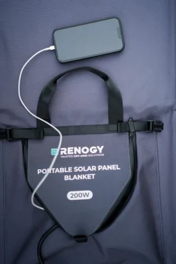 Renogy RPP200SB portabel solpanel med USB, vikbar, 200 W