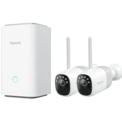 Reolink Altas kamerakit med Home Hub, WiFi 6 och ColorX, 2-pack