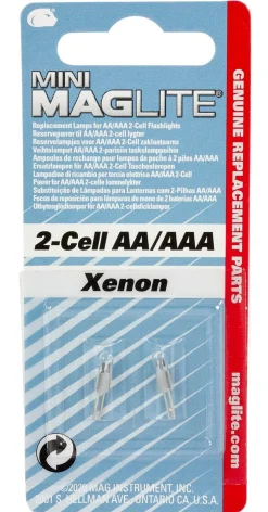 Reservlampa Maglite Mini Xenon, 2-pack