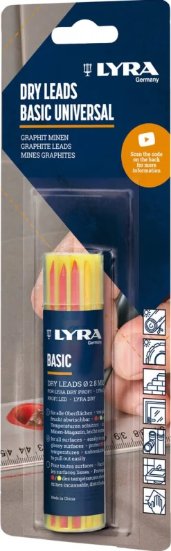 Reservstift Lyra Dry Basic, 12-pack