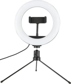 Ringlight mobil med tripod LED 8 tum