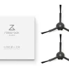 Roborock Sidoborstar svart 3-armad vinyl, 2-pack