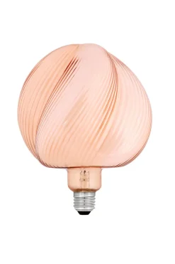 Rosa globlampa LED E27 Ice Cream Pink, 160 mm