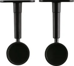Rörhållare för 25 mm rör sluten gavel , 2-pack