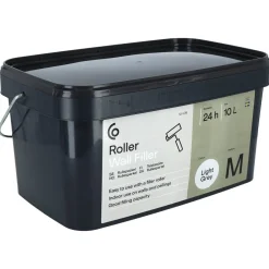 Rullspackel Medium, väggspackel för roller, 10 l