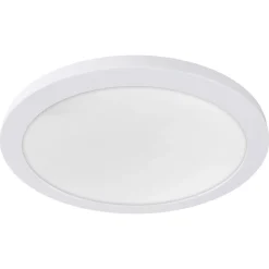 Rund takplafond LED dimbar, vit, Northlight
