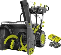 Ryobi batteridriven snöslunga RY36STX61A-260F, 2-stegs