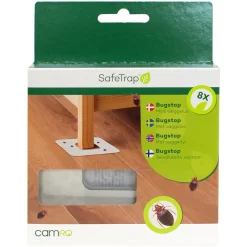 SafeTrap BugStop fälla mot vägglöss, 8-pack