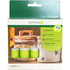 SafeTrap mottspiral, fälla mot mjölmott, 10-pack
