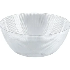 Salladsskål transparent plast 25,4 cm, 4 liter