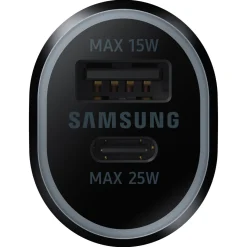 Samsung billaddare mobil USB-C/USB-A 40 W svart