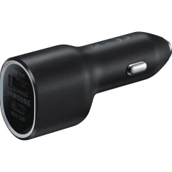 Samsung billaddare mobil USB-C/USB-A 40 W svart