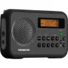 Sangean PR-D18 AM/FM-radio med klockradio