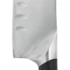 Santokukniv 17 cm, svart