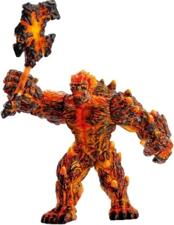 Schleich Eldrador Lava Golem med vapen, från 7 år