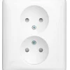 Schneider Exxact 2-vägs infällt vägguttag, 1-pack