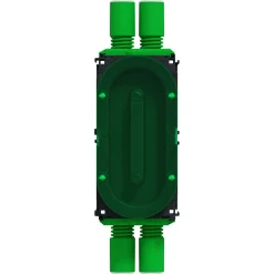 Schneider Multifix apparatdosa, dubbeldosa med putslock