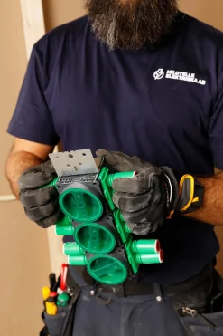 Schneider Multifix regelfäste för apparatdosa, stål