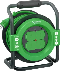 Schneider Professional kabelvinda utomhus, köldtålig