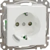 Schneider Wiser Exxact Zigbee 1-vägsuttag 16 A, vit