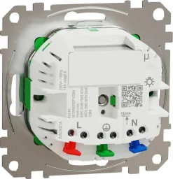 Schneider Wiser Exxact Zigbee 1-vägsuttag 16 A, vit