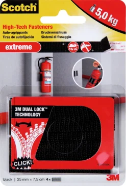 Scotch Extreme kardborreband 25 x 75 mm, 4-pack