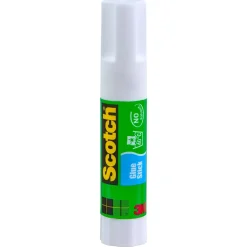 Scotch limstift permanent, papper och tyg, 8 g