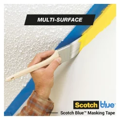 ScotchBlue blå maskeringstejp utomhus, bred 36 mm x 41 m